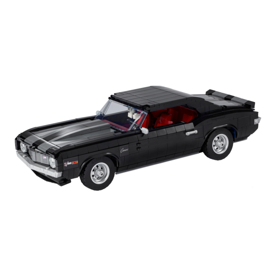 LIGHT MY BRICKS LEGO CHEVROLET CAMARO Z28 10304 LIGHT KIT Installation Manual