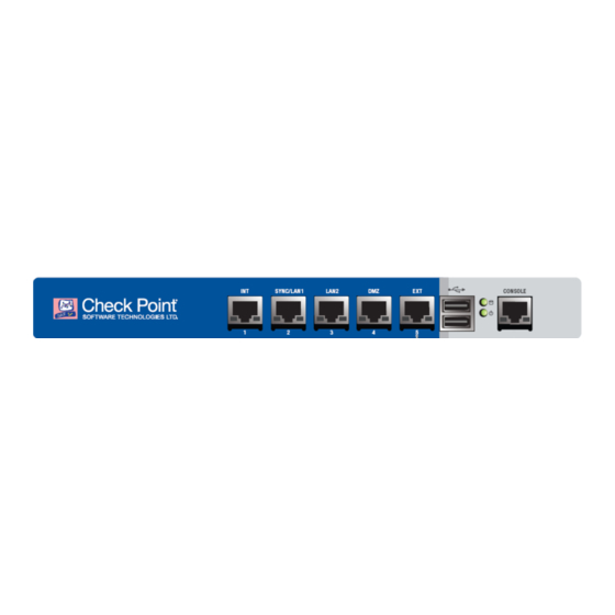 Check Point UTM-1 U-10 Getting Started Manual