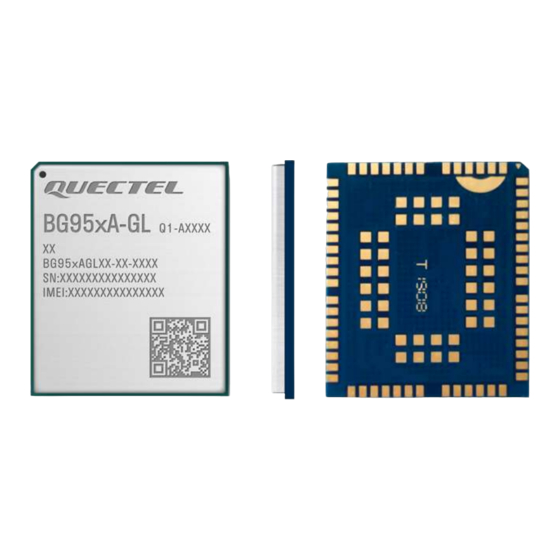 Quectel BG95 A-GL Series Hardware Design