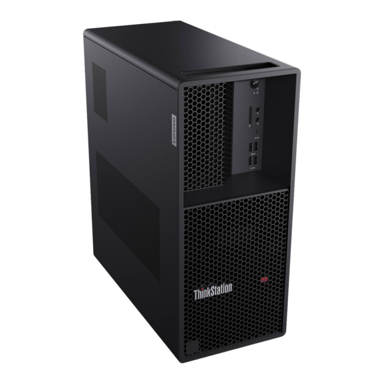 Lenovo ThinkStation P3 Tower Manual