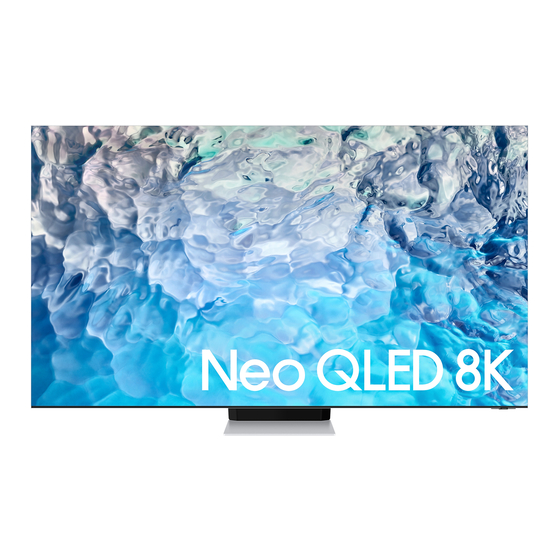 Samsung QN900B Series 8K Smart TV Manuals