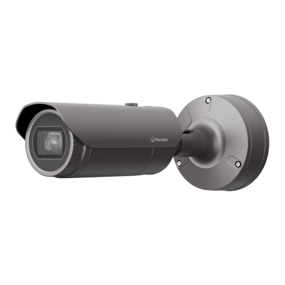 Hanwha Vision XNO-6085R Quick Manual