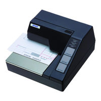 Epson U295P - TM - Receipt Printer Manual