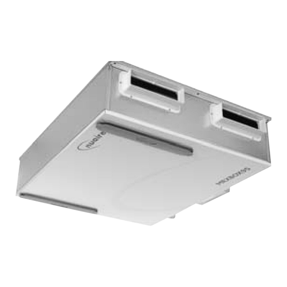 Nuaire Group MRXBOX95B-LP1E Installation And Maintenance Manual