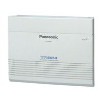 Panasonic KX-TA824PK - Advanced Hybrid Analog Telephone System Control Unit Value Package Operating Manual
