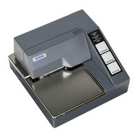 Epson U295 - TM B/W Dot-matrix Printer User Manual