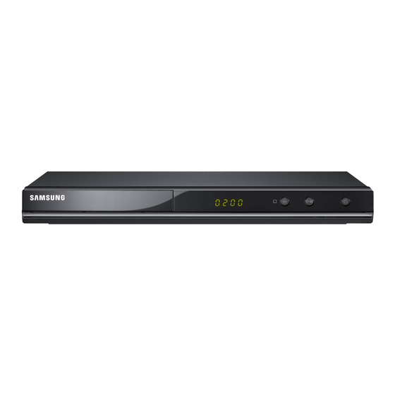Samsung DVD-C500 User Manual