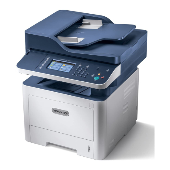 Xerox WorkCentre 3335 Quick Use Manual