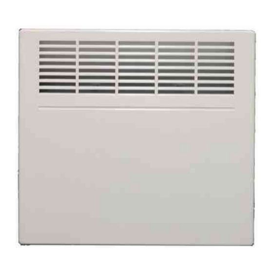 User Manuals: Airelec Paris Digital A691571 Convector