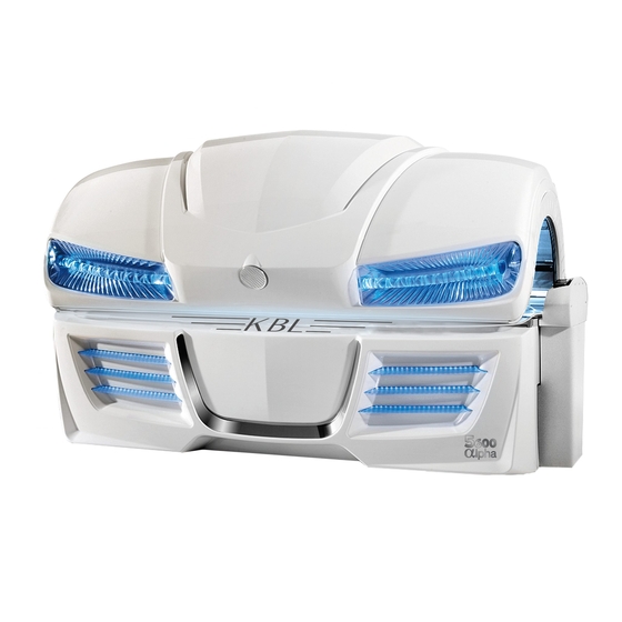 KBL megaSun 5600 Use And Maintenance