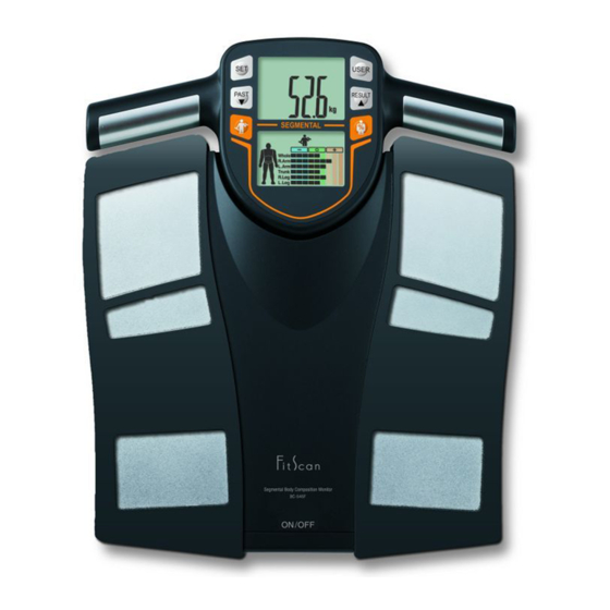 Tanita BC-545F Manual