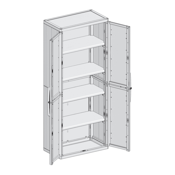 Keter SPACE WINER A-2385-1 Assembly Instructions Manual