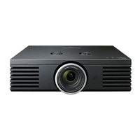 Panasonic AE3000U - LCD Projector - HD 1080p Operating Instructions Manual