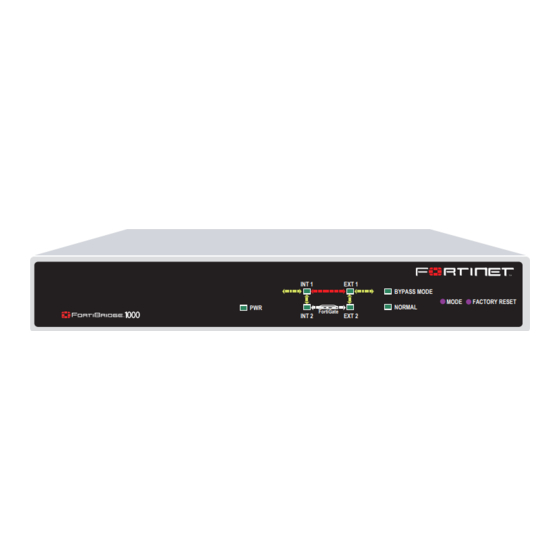 Fortinet Version 3.0 Administration Manual