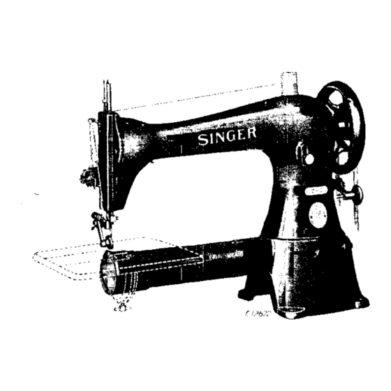 Singer  17-1 List Of Parts