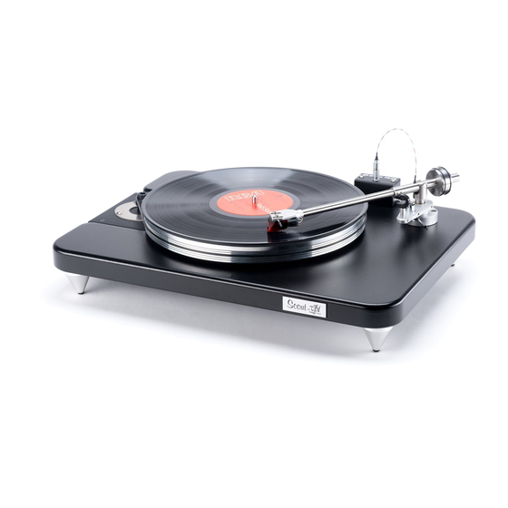 VPI Industries Scout Jr. Setup And Instruction Manual