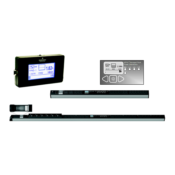 Emerson Network Poewr MPH2 User Manual