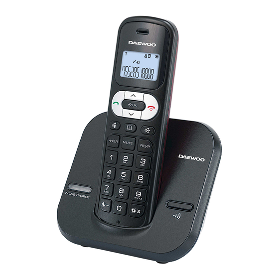 Daewoo DTD 1600 User Manual