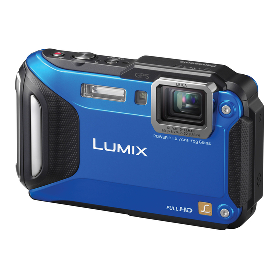 Panasonic DMC-FT6 Basic Operating Instructions Manual