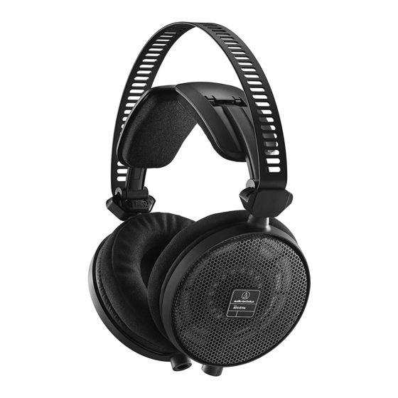 Audio Technica ATH-R70x Instructions