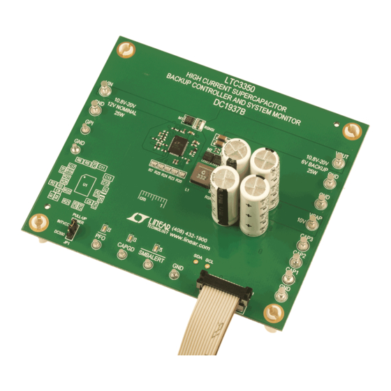 Linear Technology LTC3350 Manual