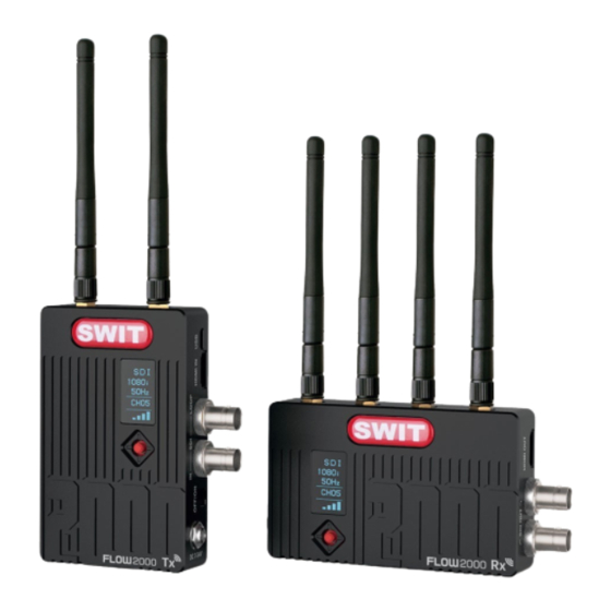 SWIT Electronics FLOW2000T Series User Manual