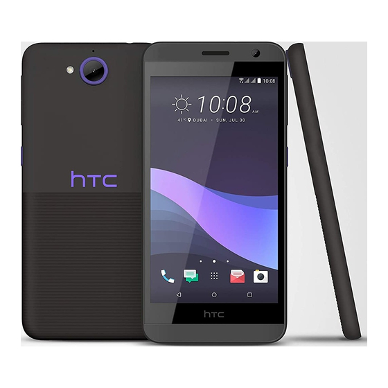 HTC Desire 650 Quick Start Manual