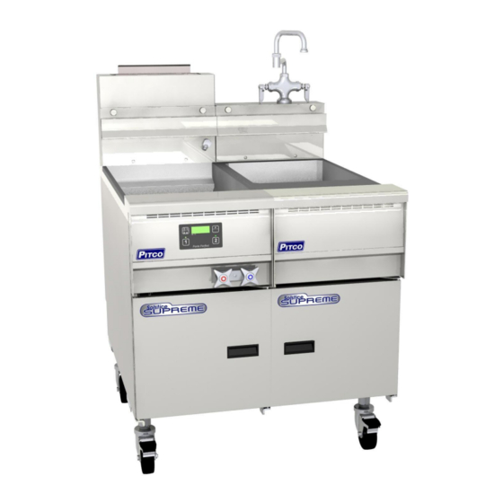 Pitco SSRS14 Installation & Operation Manual