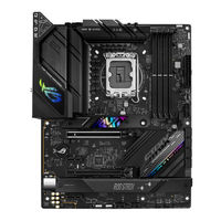 Asus ROG STRIX B760-F GAMING WIFI Manual