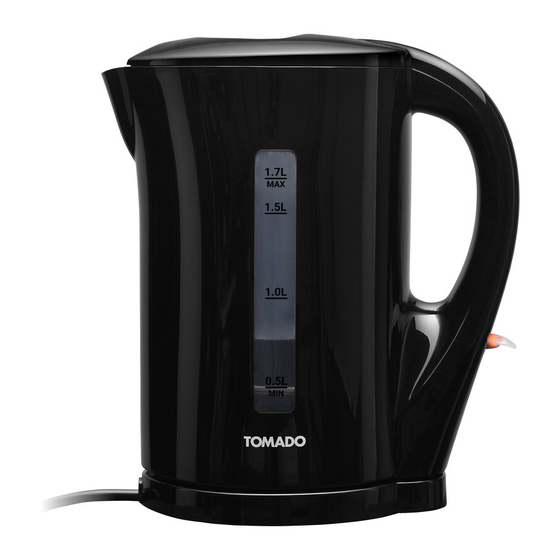 tomado TWK1700B Instruction Manual