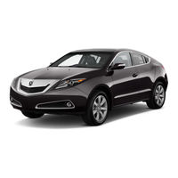 Acura ZDX 2011 Online Reference Owner's Manual