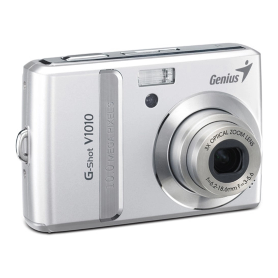 GENIUS V1010 Digital Camera Manuals