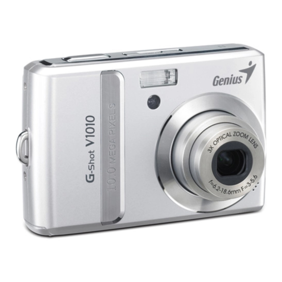 User Manuals: GENIUS V1010 Digital Camera