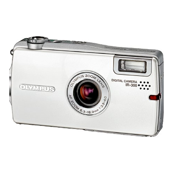 Olympus IR 300 - Digital Camera - 5.0 Megapixel Basic Manual