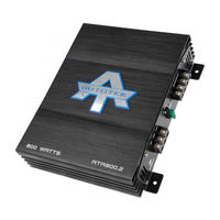 Autotek ATA800.2 Installation Manual