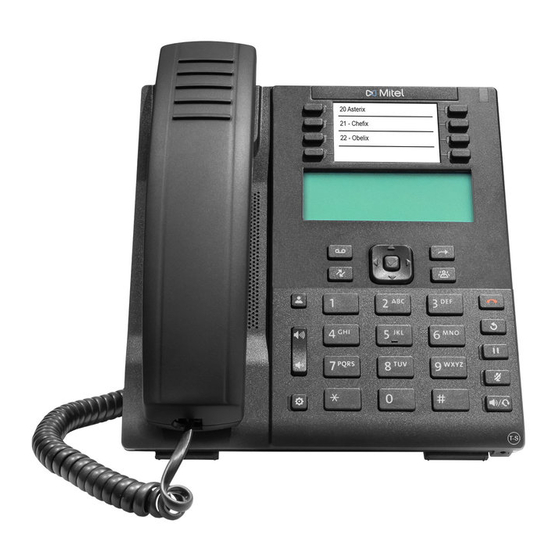 Mitel MIVOICE 6910 Quick Reference Manual