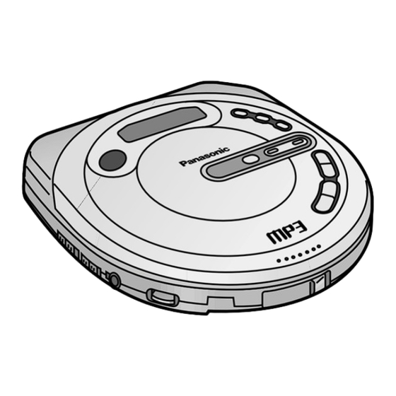 Panasonic SL-MP50 Operating Instructions Manual
