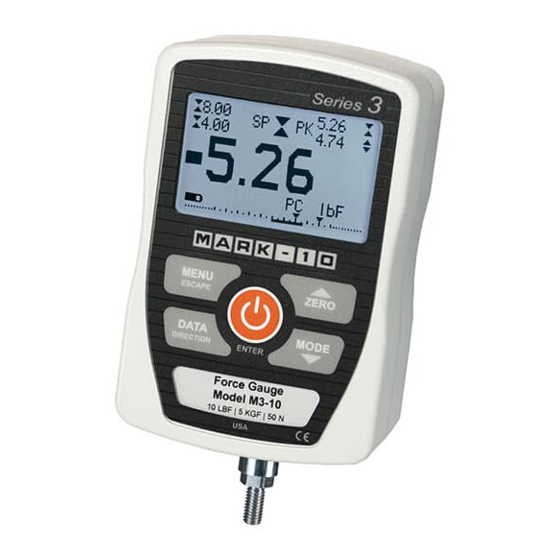 Mark-10 Series 3 User Manual