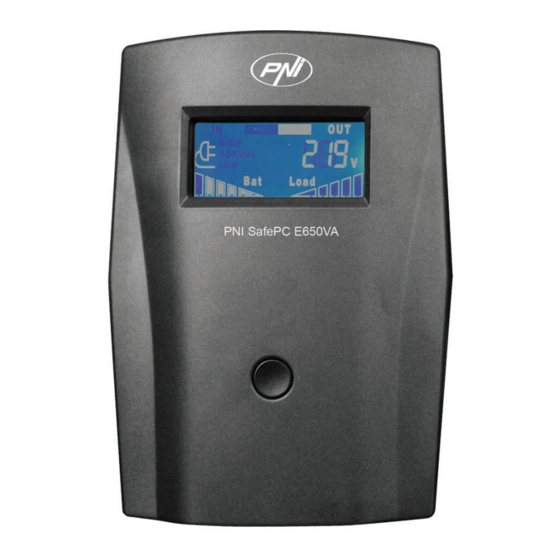 PNI SafePC E650VA User Manual