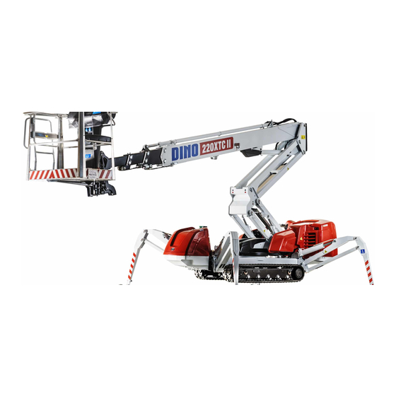 Dinolift DINO 185XTC II Instruction And Maintenance