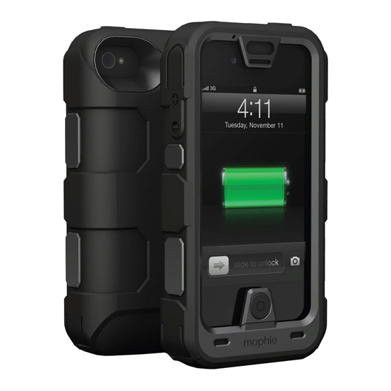 Mophie Juice Pack Pro for iPhone 4S/4 User Manual