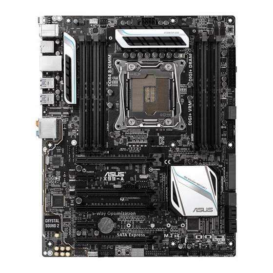 Asus X99-A Manuals