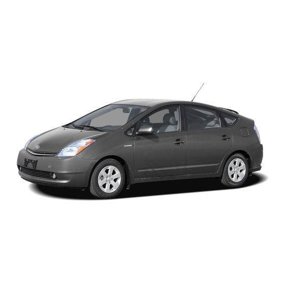 Toyota Prius 2007 Owner's Manual