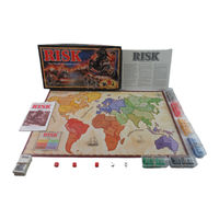 Parker brothers Risk The World Conquest Game Manuals | ManualsLib