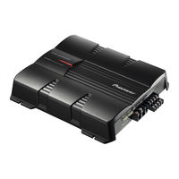Pioneer GM-6200F Owner's Manual