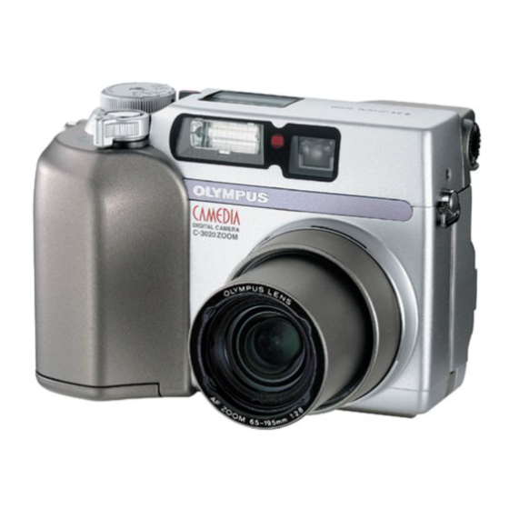 OLYMPUS C-3020 ZOOM REFERENCE MANUAL Pdf Download | ManualsLib