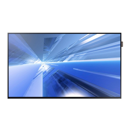 Samsung DC32E Quick Setup Manual