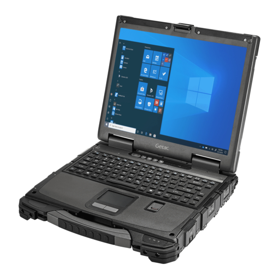 GETAC B300 USER MANUAL Pdf Download | ManualsLib