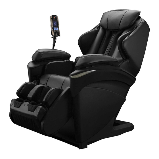 panasonic massage chair service