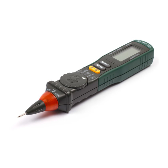Mastech MS8211 Instruction Manual